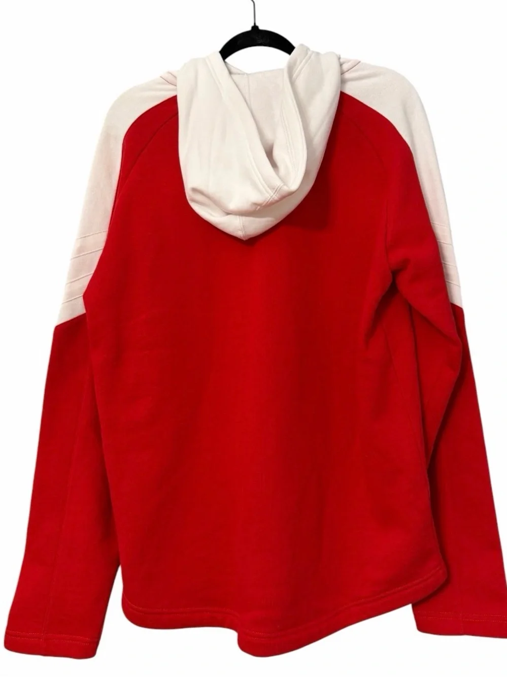 NHL Detroit Red Wings Pullover Embroidered Logo Hoodie Quarter Zip